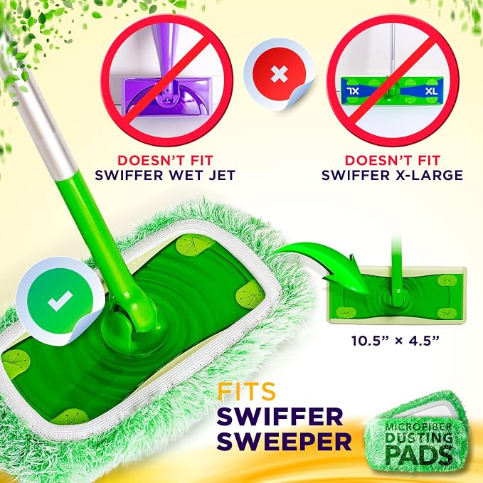 Heavy Duty Duster Refills for Swiffer Sweeper Mop - Image 2