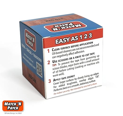 MATCH 'N PATCH Realistic Wood Grain Repair Tape - Image 3
