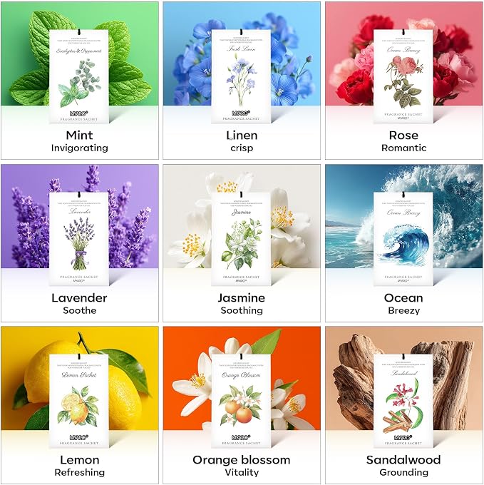 MYARO 12 Packs Jasmine Scented Sachets - Image 8