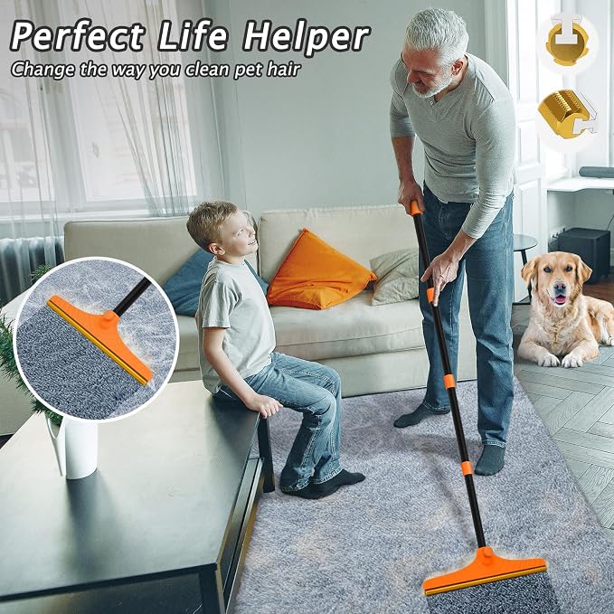 Carpet Rake for Pet Hair Removal - Image 2