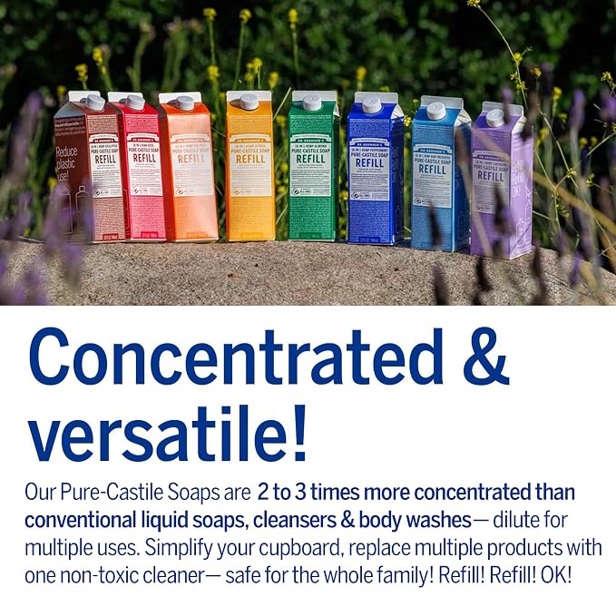 Dr. Bronner's Magic Soap-Pure-Castile Liquid Refill - Image 3