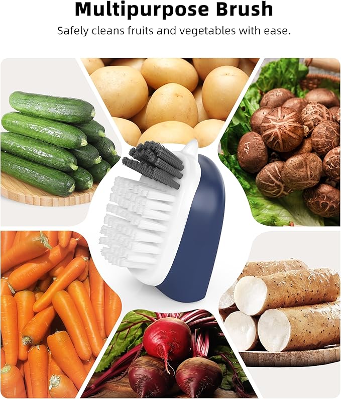 Potato Scrubber and Veggie Brush, Self-Standing Kitchen Brush - Image 5