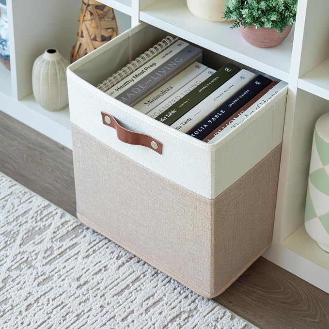 OrganiHaus 12x12 Fabric Storage Bins - Image 5