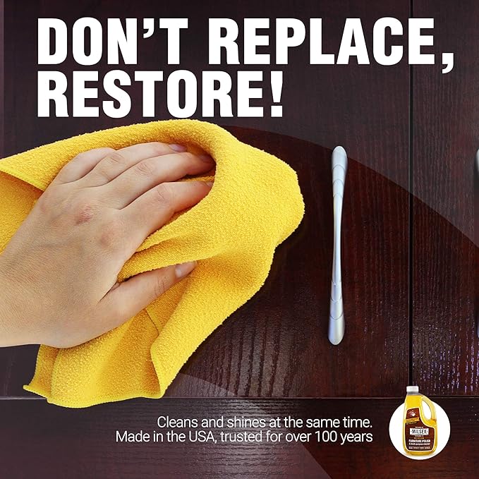 Milsek Furniture Polish and Wood Cleaner - Image 3