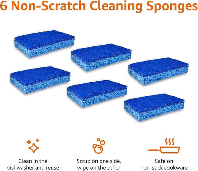 Amazon Basics Non-Scratch Sponges - Image 2