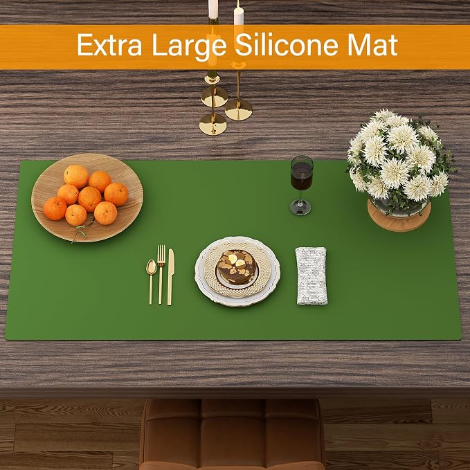 Quality Silicone Table Mat 47x24 Inch - Image 4