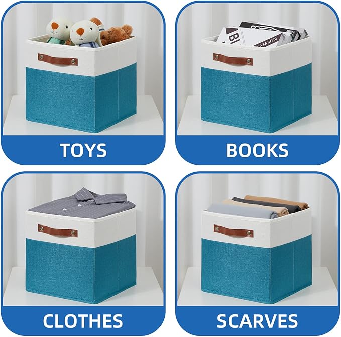 Temary Storage Cube Bins 11 Cube Storage Bins Storage Baskets - Image 4