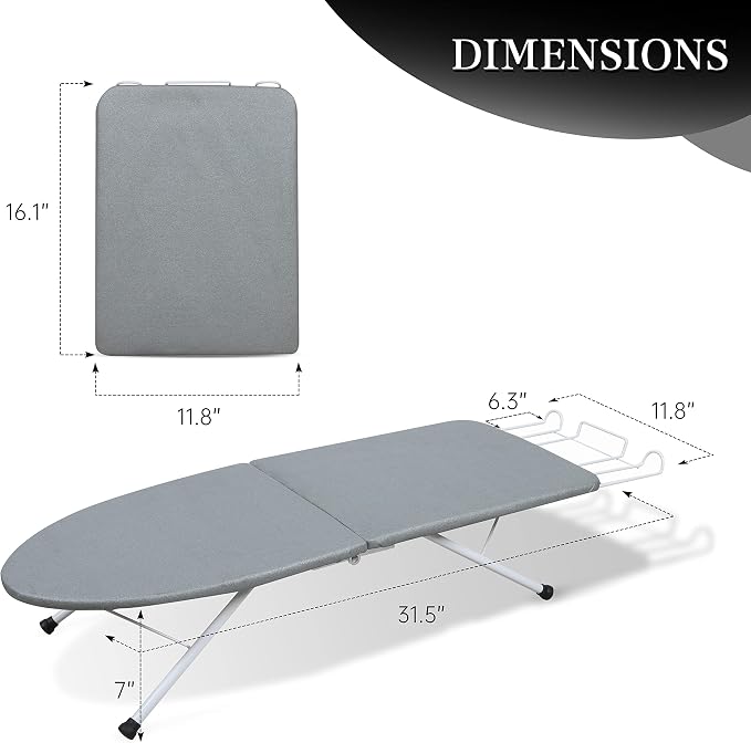 Tabletop Ironing Board, Portable Iron Board - Image 7