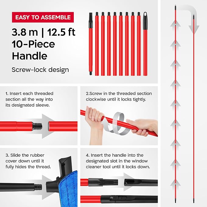 Tyroler Professional Window Squeegee - Image 7