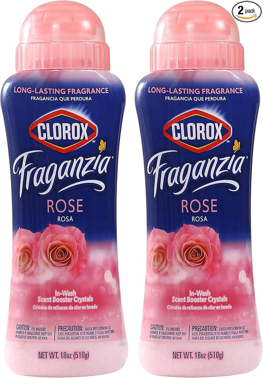Clorox Fraganzia Laundry Scent Booster Crystals in Rose Scent by Clorox