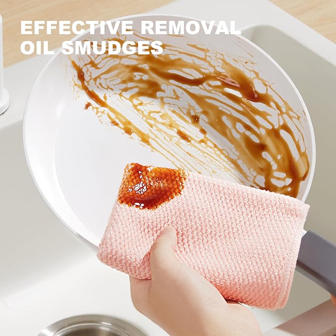 JOYMOOP Microfiber Cleaning Cloth, Soft Absorbent Cloth, Highly Absorbent - Image 3
