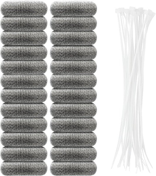 24 PCS Lint Traps, Stainless Steel Lint Catcher by Unknown