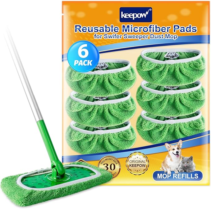 KEEPOW Reusable Wet Pads Refills Compatible by KEEPOW