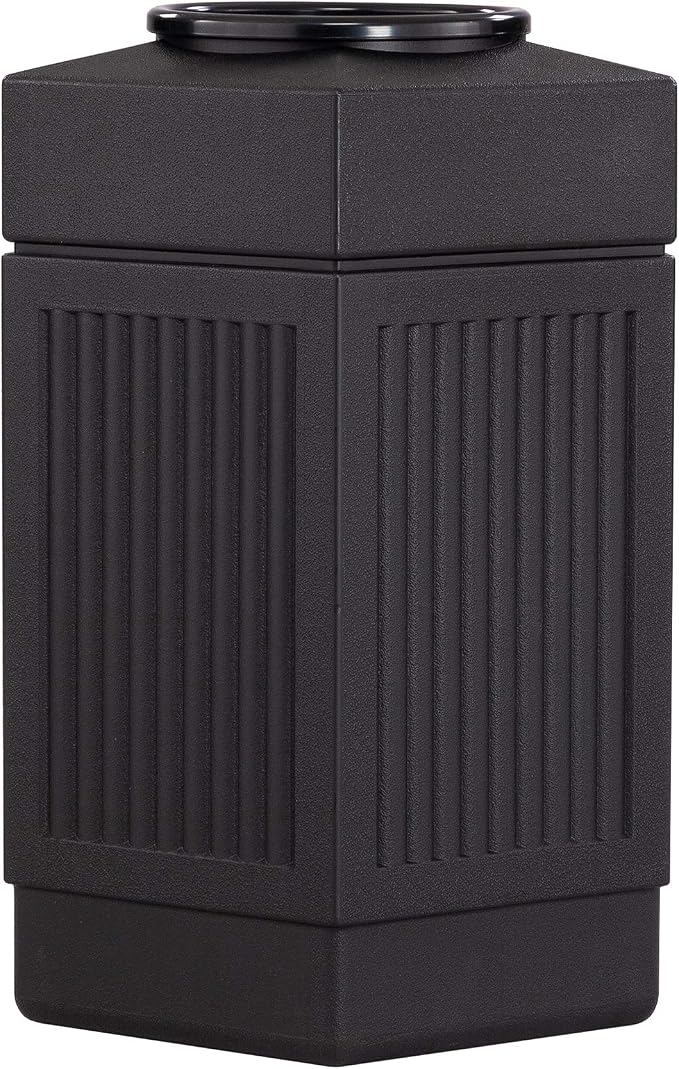 Safco Canmeleon Trash Can, 30 Gallons, Indoor and Outdoor Use, Durable & - Image 2