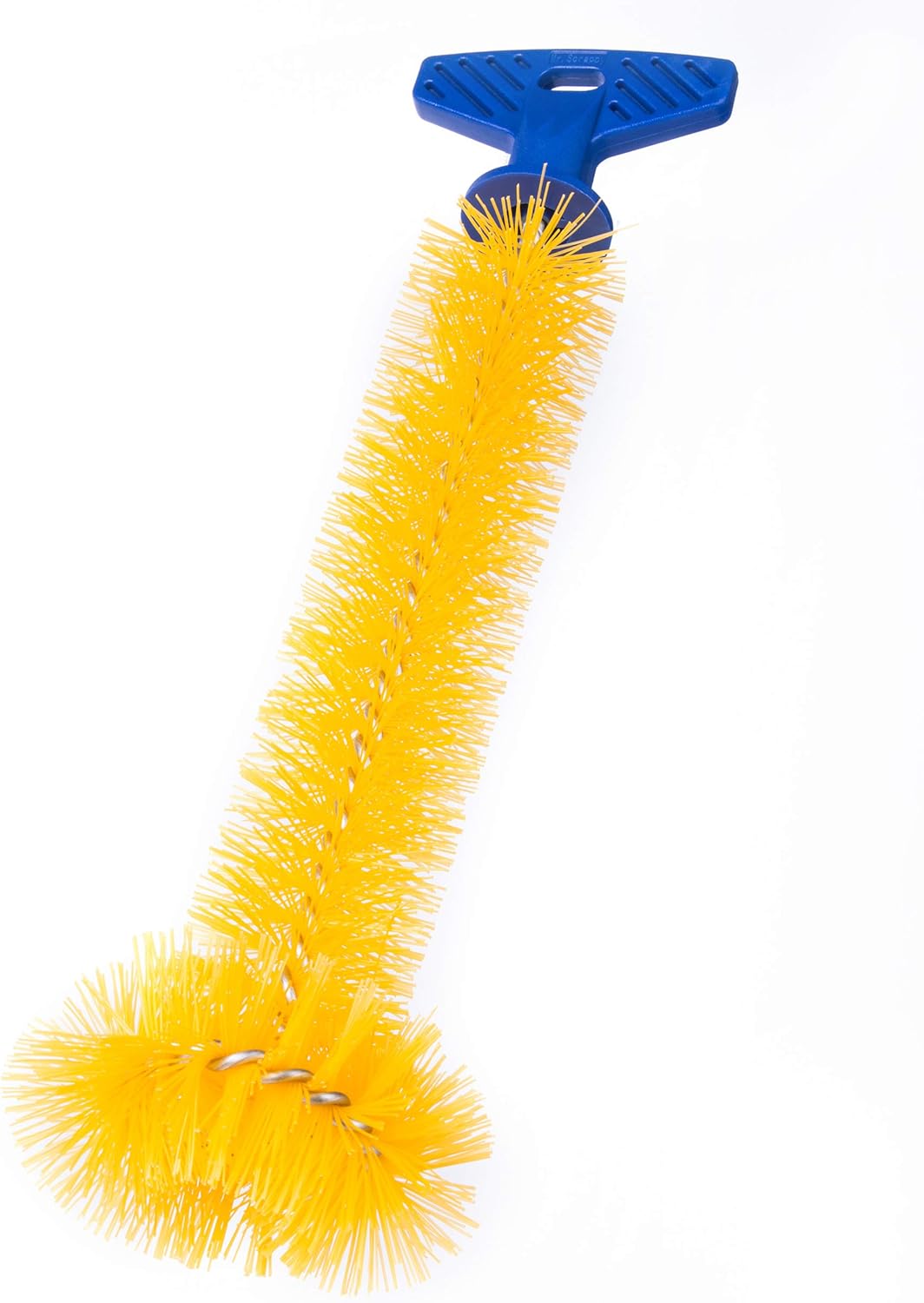 11" Universal Garbage Disposal Brush Sturdy Grip Handle Yellow