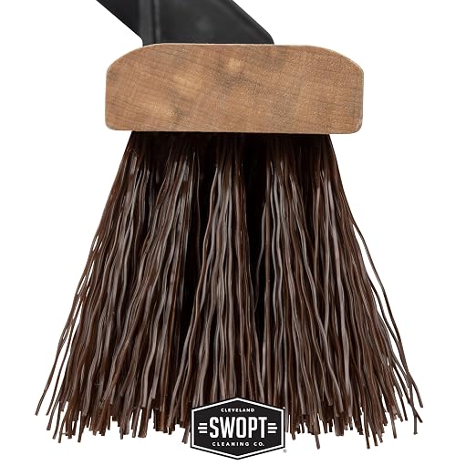 SWOPT 24” Premium Rough Surface Push Broom Head — Outdoor Push Broom - Image 3