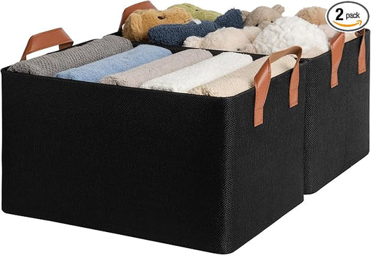 GRANNY SAYS Storage Baskets for Shelves, Closet Organizer Bins, Clothes Storage by GRANNYSAYS