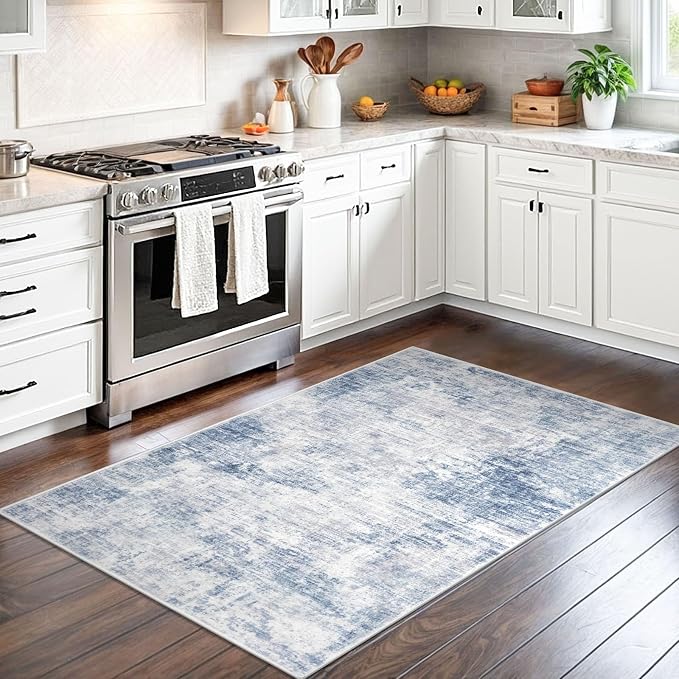 IOHOUZE Abstract Area Rug 3x5 Ft Washable Rugs - Image 2