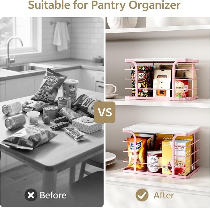 2 Pack Extra Large Stackable Pantry Storage - Image 5