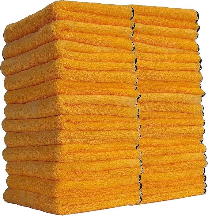 Chemical Guys MIC_506_24 Professional Grade Premium Microfiber Towels, Home - Image 2