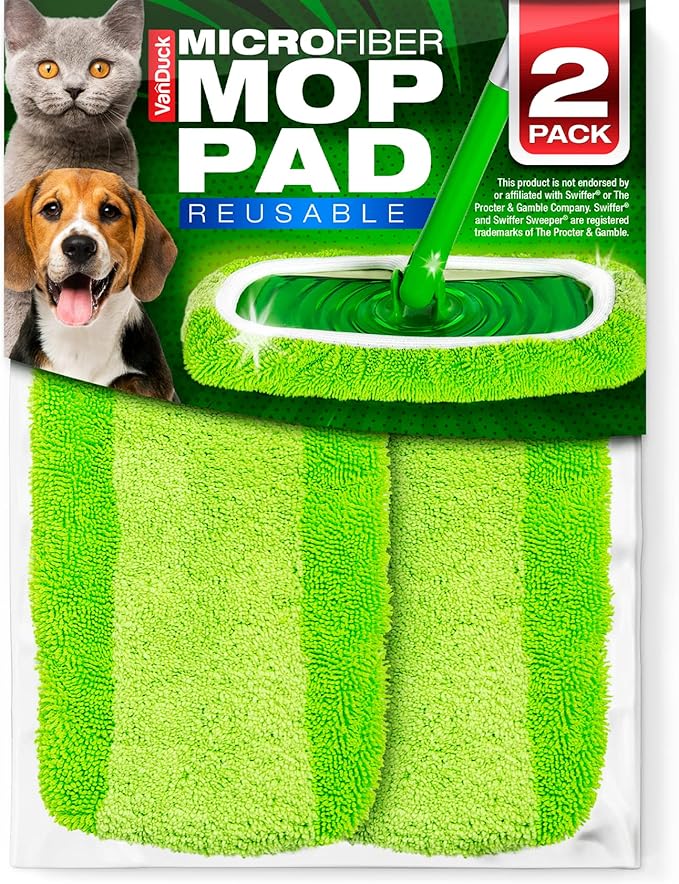 VanDuck Reusable Mop Pads Compatible by VanDuck