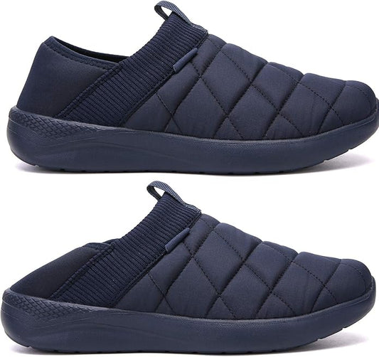 KUBUA Slippers for Men and Womens Indoor House Shoes Plush Slip on Outdoor - Image 2