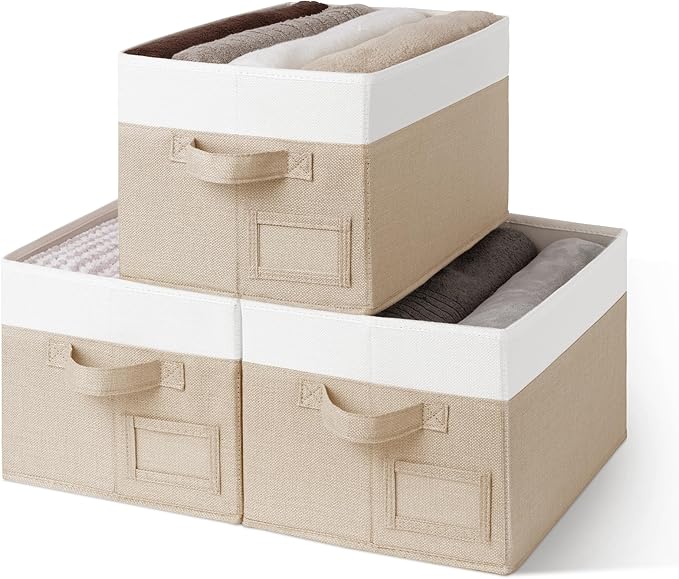 GRANNY SAYS Storage Baskets for Organizing, Fabric Storage Bins for Shelves by GRANNYSAYS