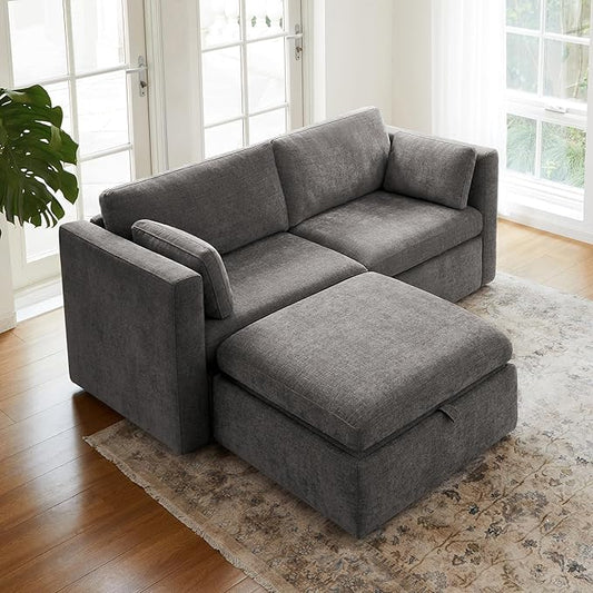 CHITA Modular Sectional Sofa, FSC Certified L Shaped Couch by CHITALIVING