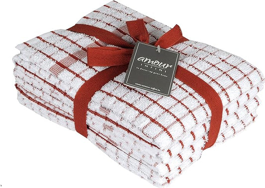 AMOUR INFINI Kitchen Towels Set of 4 by AmourInfini