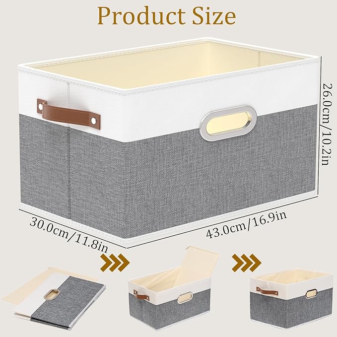 Yawinhe Fabric Storage Bins - Image 5
