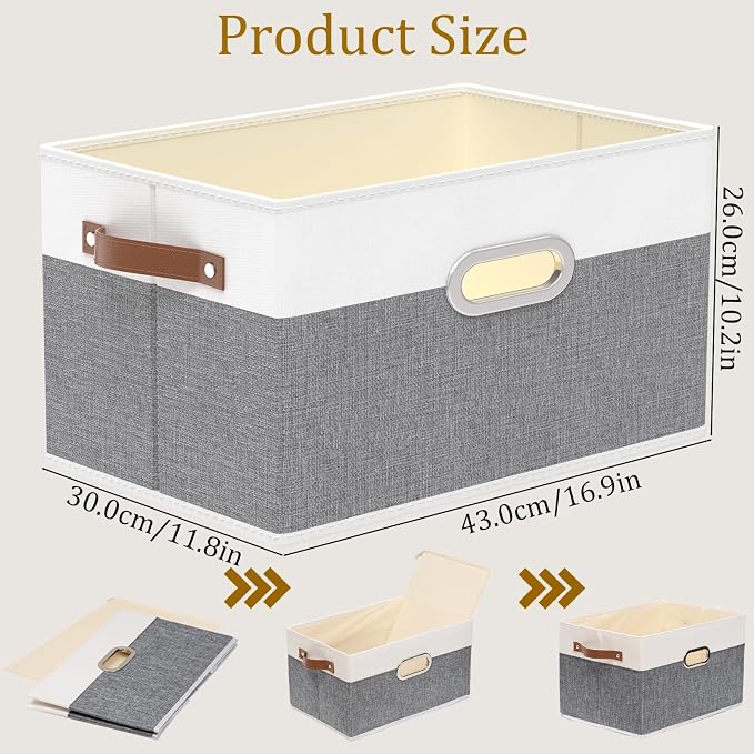 Yawinhe Fabric Storage Bins - Image 5