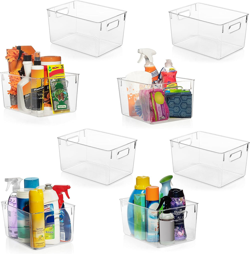 ClearSpace Clear Plastic Storage Bins – Pantry Organizers & Storage Conta...