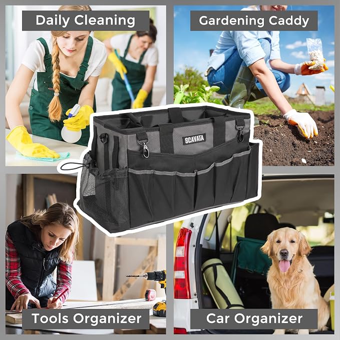 Wearable Cleaning Caddy Bag, Cleaning Caddy Supplies Organizer - Image 7