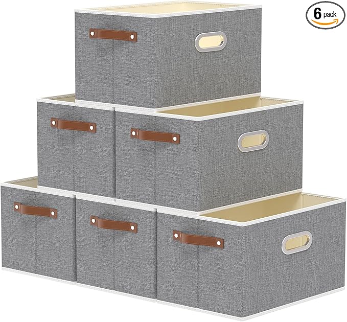 Yawinhe Fabric Storage Bins by Yawinhe