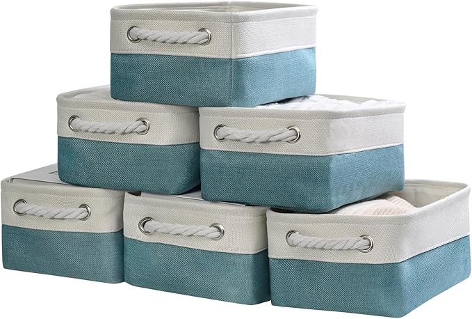 TheWarmHome Storage Bins for Shelves by TheWarmHome