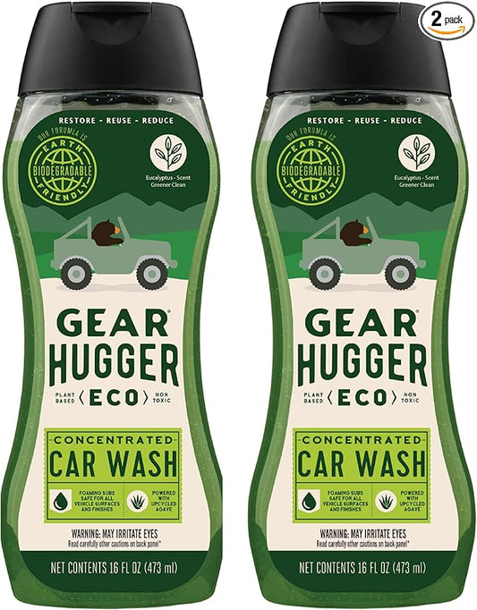 Gear Hugger Car Wash Soap – Eco-Friendly Car Cleaner, Biodegradable Car Wash by GearHugger