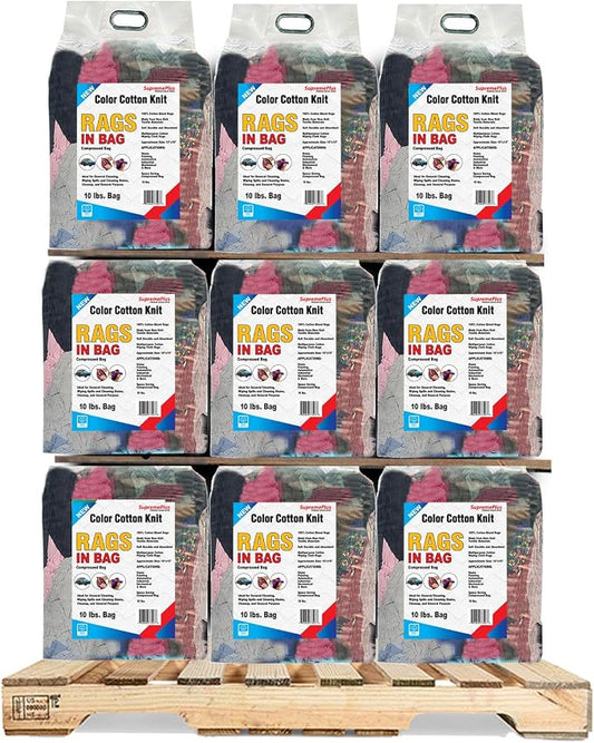 Premium Color Knit Cleaning Rags – Shop Rags Bulk by SupremePlus