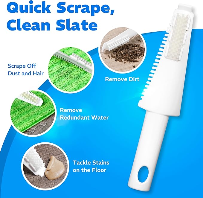 3 Pack Reusable Microfiber Mop Pads, Compatible - Image 3