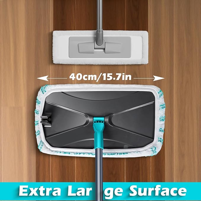 MASTERTOP Microfiber Flat Mop, Extra Large Surface Dust Mop - Image 2