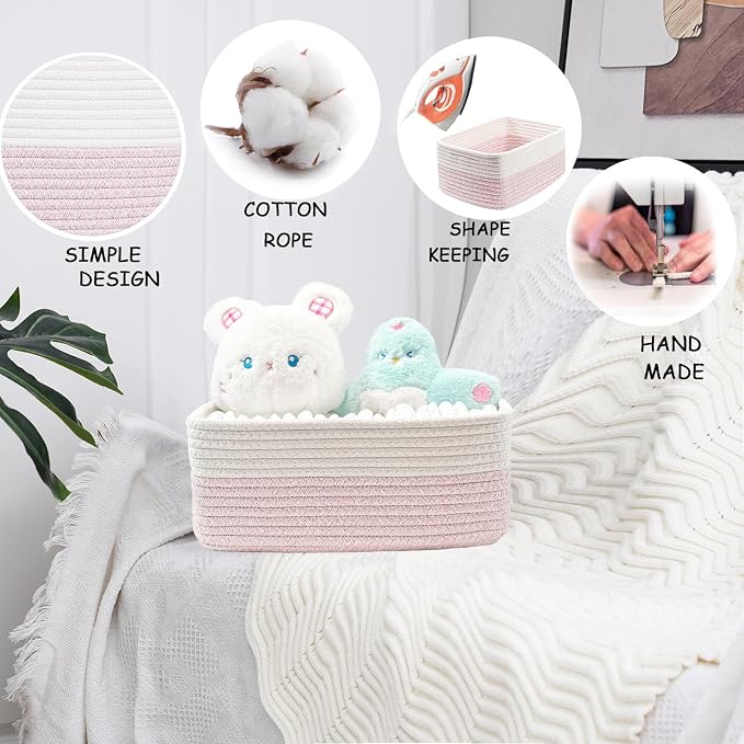 COMFY-HOMI 11.5"x7.5"x4.7" Storage Baskets - Image 8
