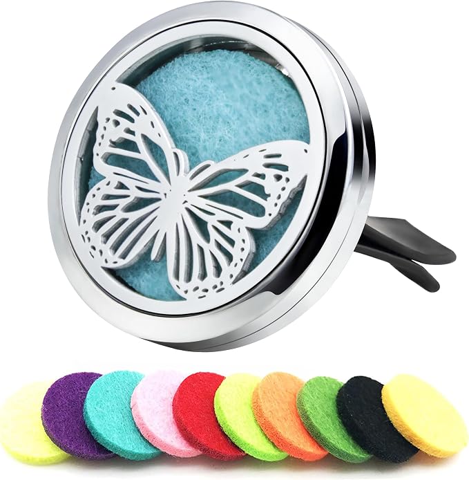 Car Diffuser Vent Clip 30mm Aromatherapy Essential Oil Automotive Diffuser Air by AZNECK