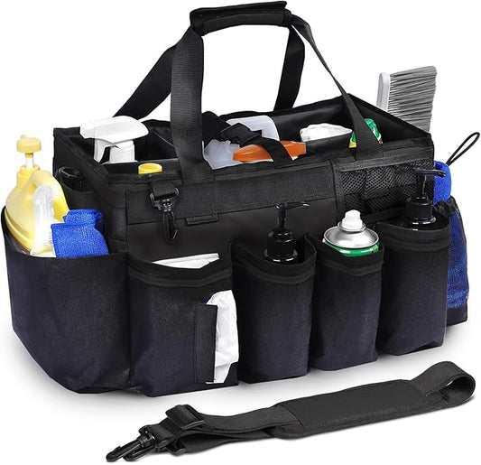 Large Cleaning Supplies Bags for Housekeepers, Professional Wearable Cleaning by Tadacumir