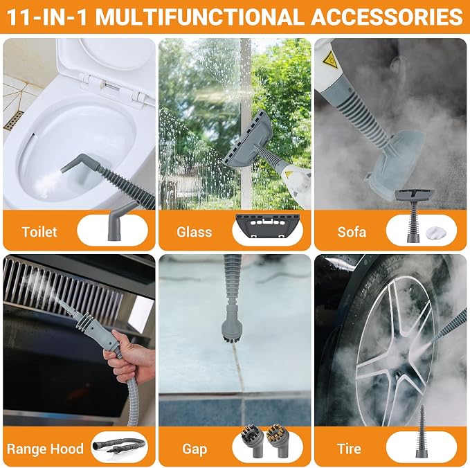 Pressurized Handheld Steam Cleaner - Image 4