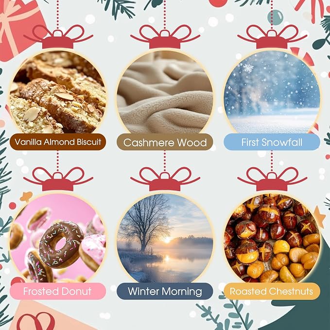 SCENTORINI Christmas Wax Melts, Soy Wax Melts - Image 3
