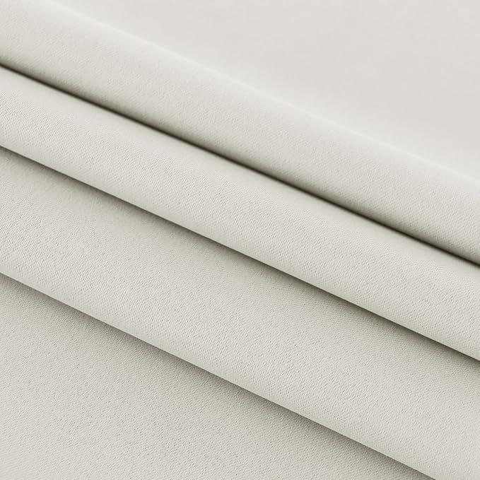 DWCN French Door Curtains – Rod Pocket Thermal Blackout Curtain - Image 5