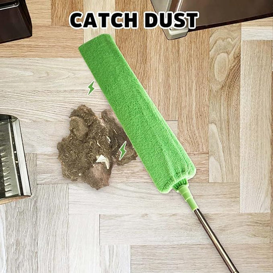 Retractable Gap Dust Cleaner Under Appliance Cleaning Tool, Bafezoze Flat Duster - Image 2