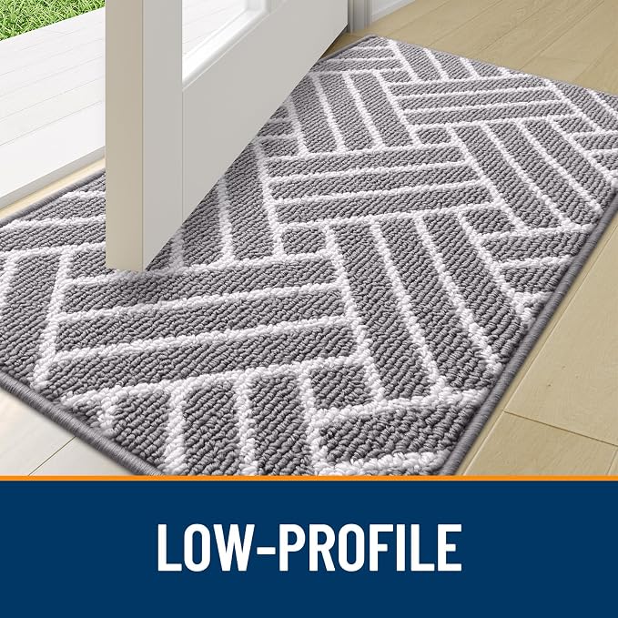 OLANLY Indoor Door Mat, 48x32 Inch, Dirt Resistant and Absorbent, Non-Slip - Image 4
