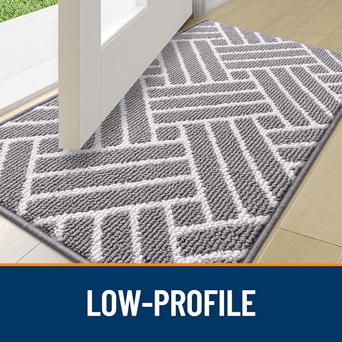 OLANLY Indoor Door Mat, 36x24 Inch, Dirt Resistant and Absorbent, Non-Slip - Image 4