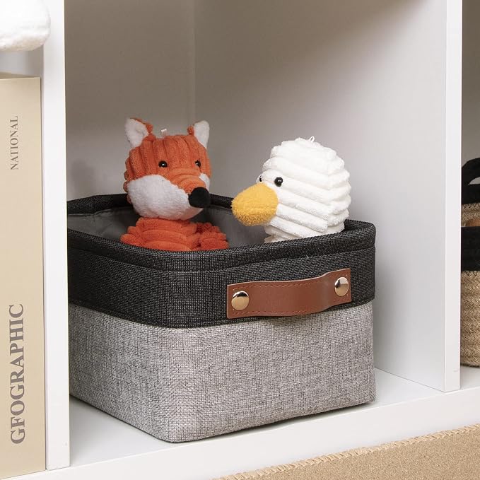 DULLEMELO Small Collapsible Fabric Basket - Image 7