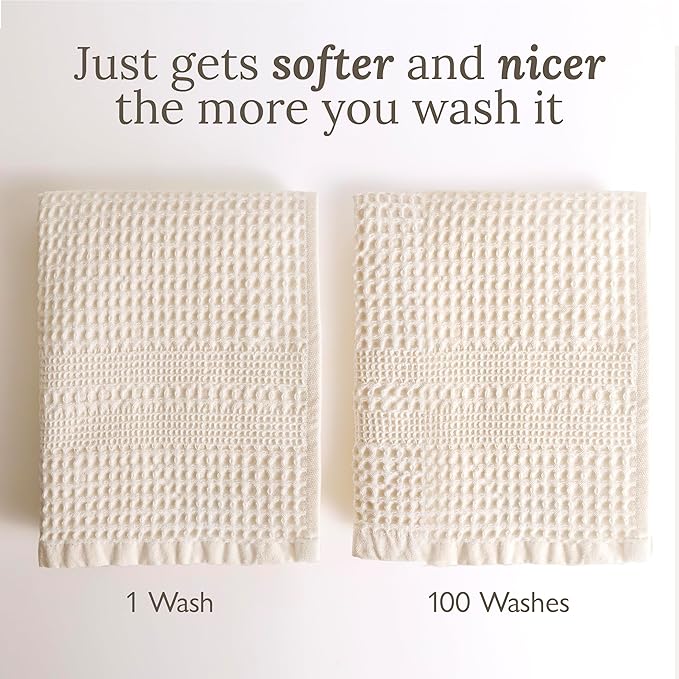 GILDEN TREE Waffle Towels Wash Cloths - Image 5